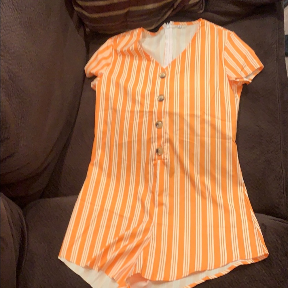 Bright romper!
